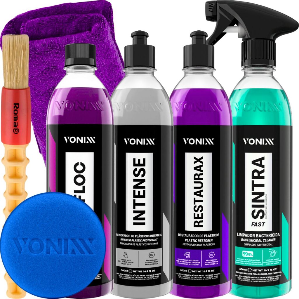 Kit Shampoo V-Floc Revitalizador Restaurax Sintra Fast Intense Vonixx em Oferta na Shopee