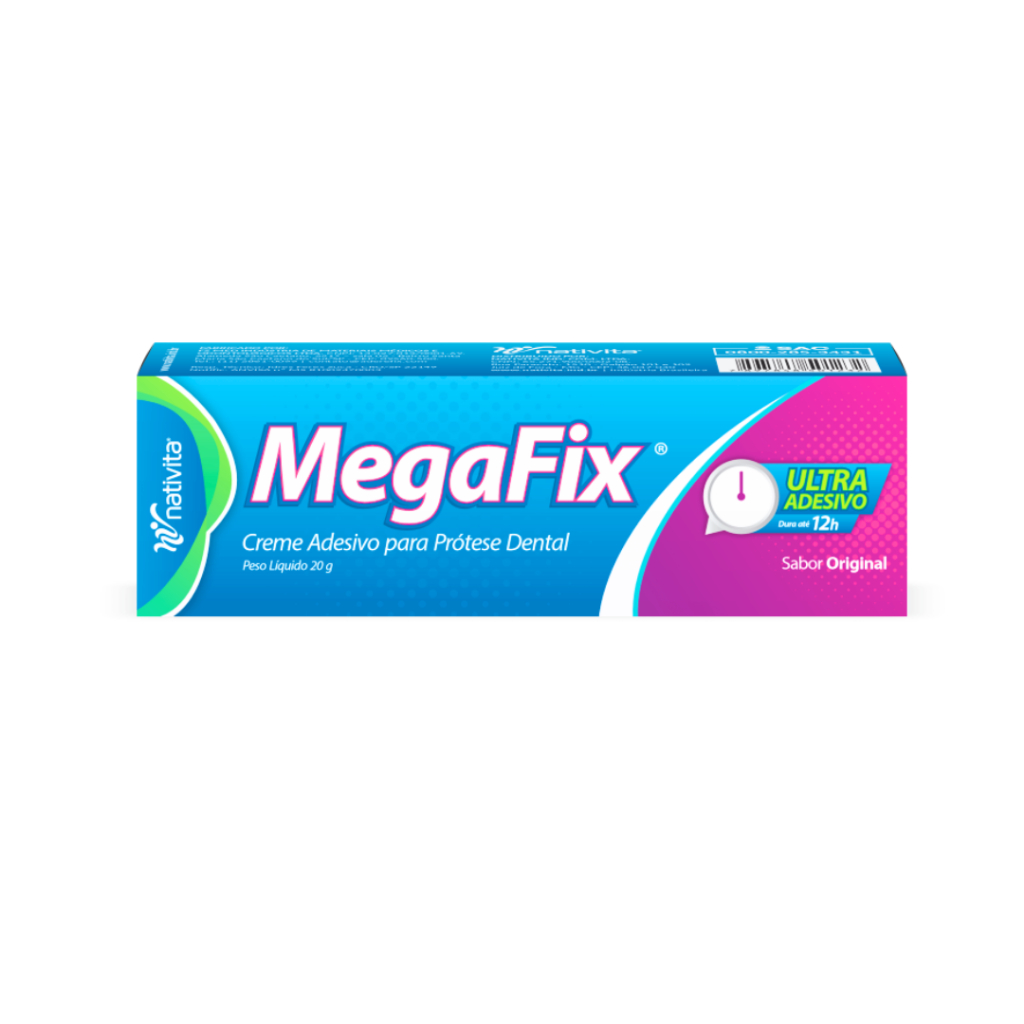 Fixador De Dentadura Megafix 20g em Oferta na Shopee