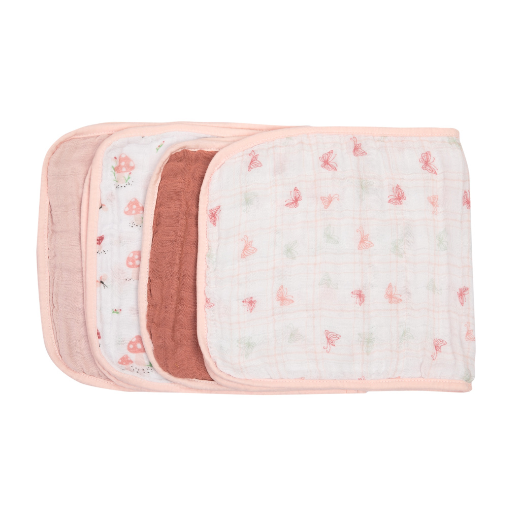 Paninho de Ombro Soft Premium 2 camadas Kit 4 Unidades Papi Baby