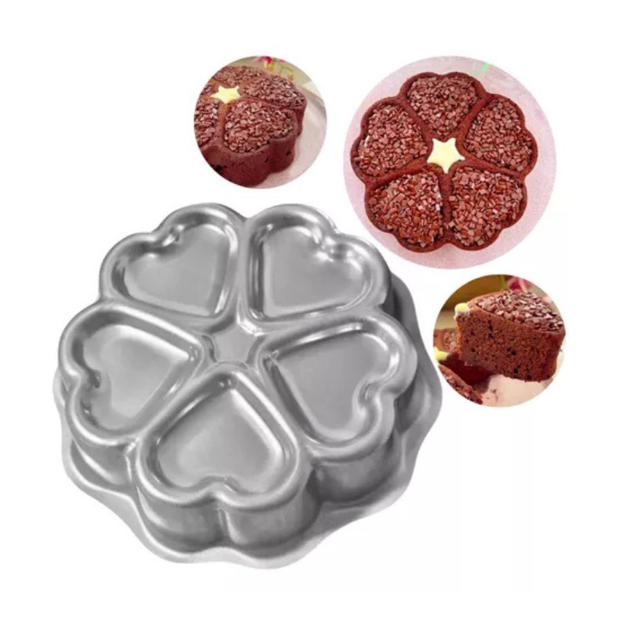 FORMA BALLERINE 5 CORAÇÕES (MED: 18x4,5) - FigueirasFormas em Oferta na Shopee