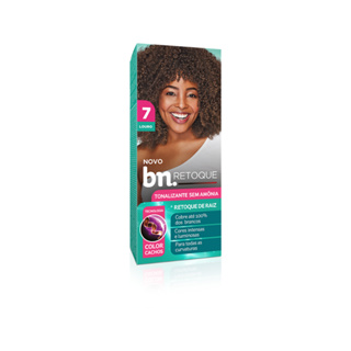 Tonalizante Louro 7.0 Sem Amônia 90g bn.Cachos Retoque Raiz em Oferta na Shopee