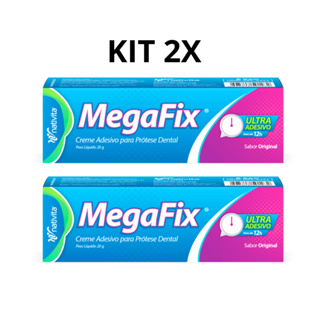 Fixador De Dentadura 2x Megafix 20g em Oferta na Shopee