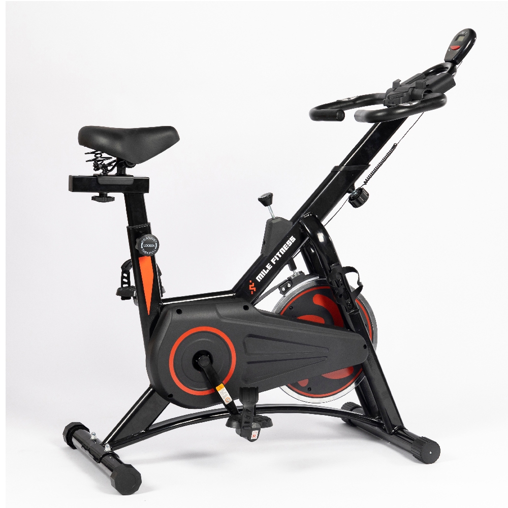 Bicicleta Spinning Evopro Mile Fitness C/Roda Inércia 4kg