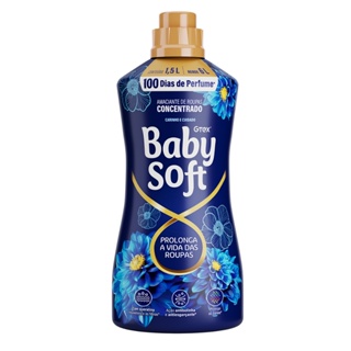 Amaciante Concentrado Baby Soft Carinho e Cuidado 1,5L - Rende 75 lavagens em Oferta na Shopee