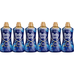 Kit 6 Amaciantes Concentrados Baby Soft Carinho e Cuidado 1,5L cada