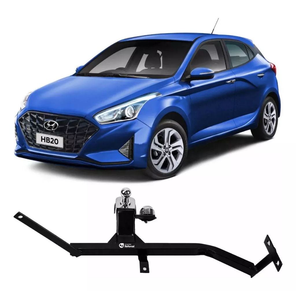 Engate Reforçado Hyundai Hb20 2020 A 2024 500kg + Rabicho
