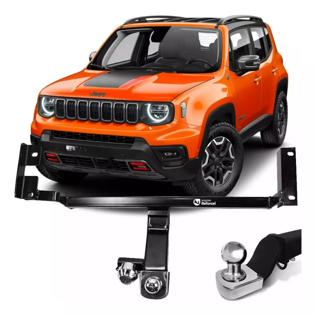 Engate Reboque Jeep Renegade 2016 A 2025 500kg em Oferta na Shopee