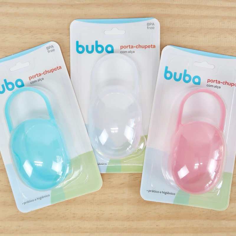 Porta Chupeta com Alça - Buba / Armazenar e Transportar com Higiene Chupetas — imagem 2 de 2