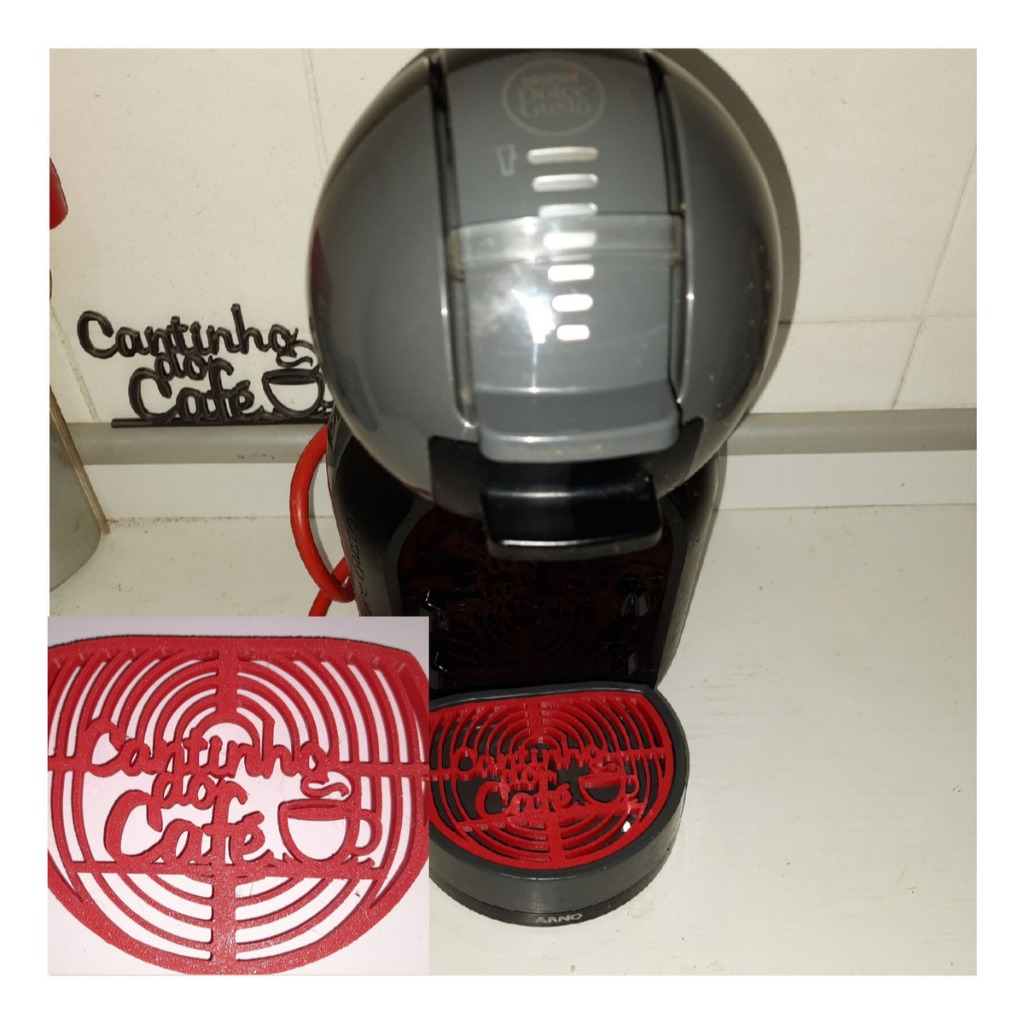 Grelha Cafeteira Arno Dolce Gusto Mini Me Customizada Cantinho do Café