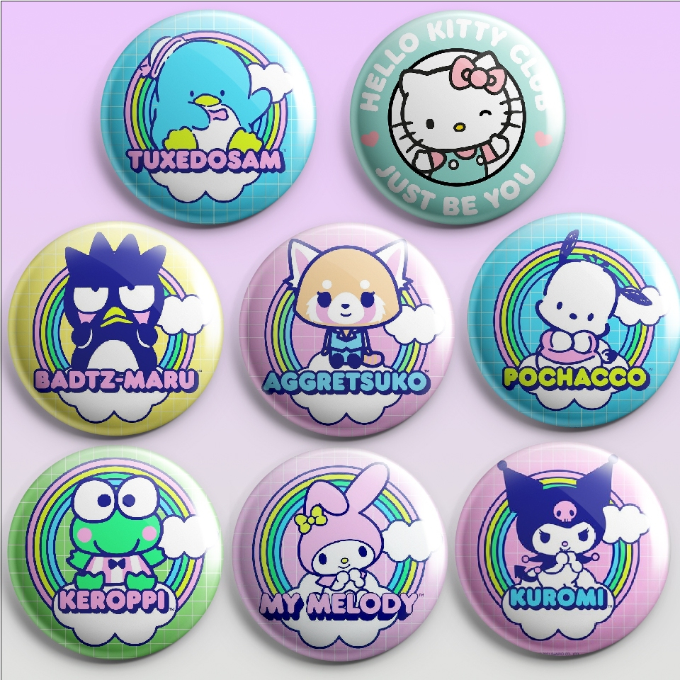 Bottons Broche Anime Sanrio Kawaii