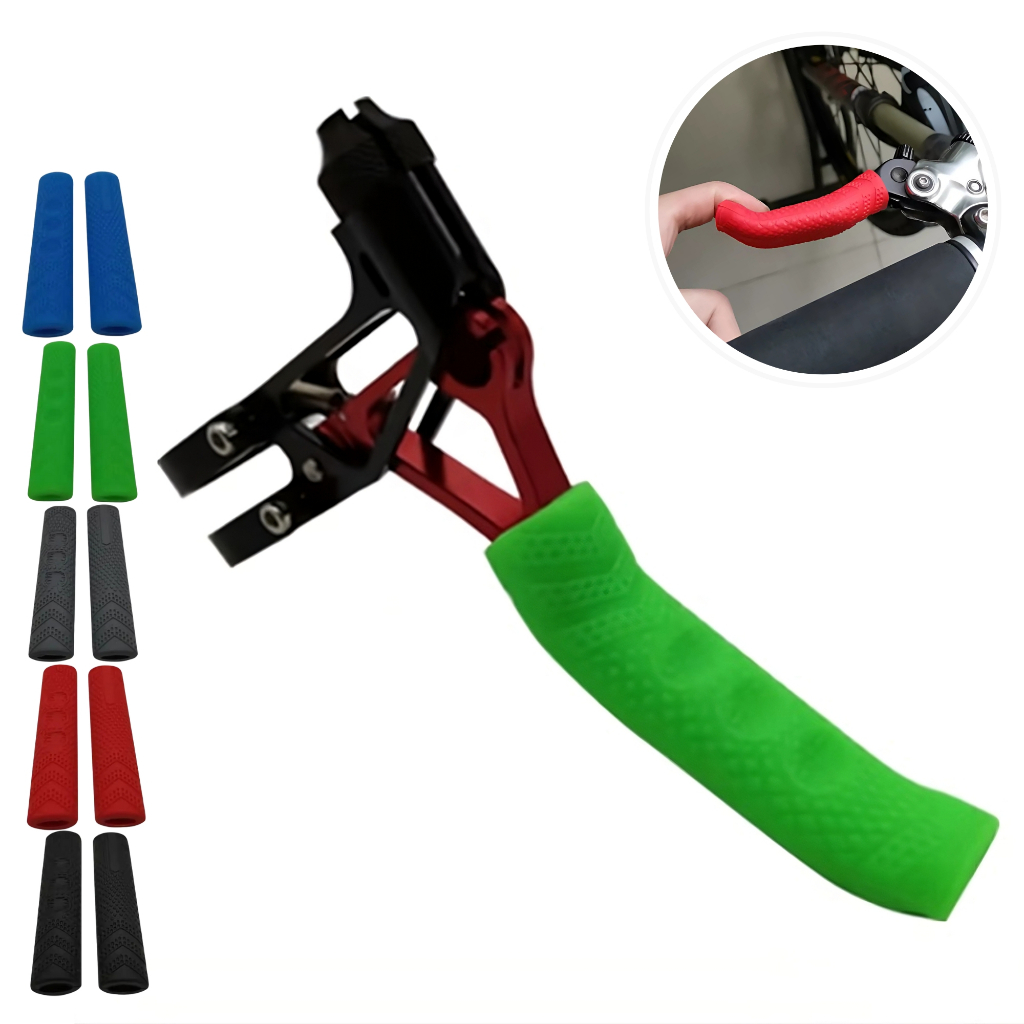 Protetor Capa de Manete Freio Bicicleta Bike De Silicone Par Cores em Oferta na Shopee