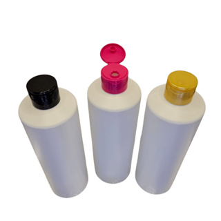 12 Frascos Vazio 500 Ml Branco Shampoo/cond Tampa Fliptop em Oferta na Shopee