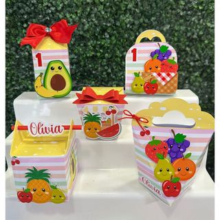 Kit festa pequenique /  Personalizados frutinhas / Lembrancinhas pequenique/ frutinhas/ quitandinha