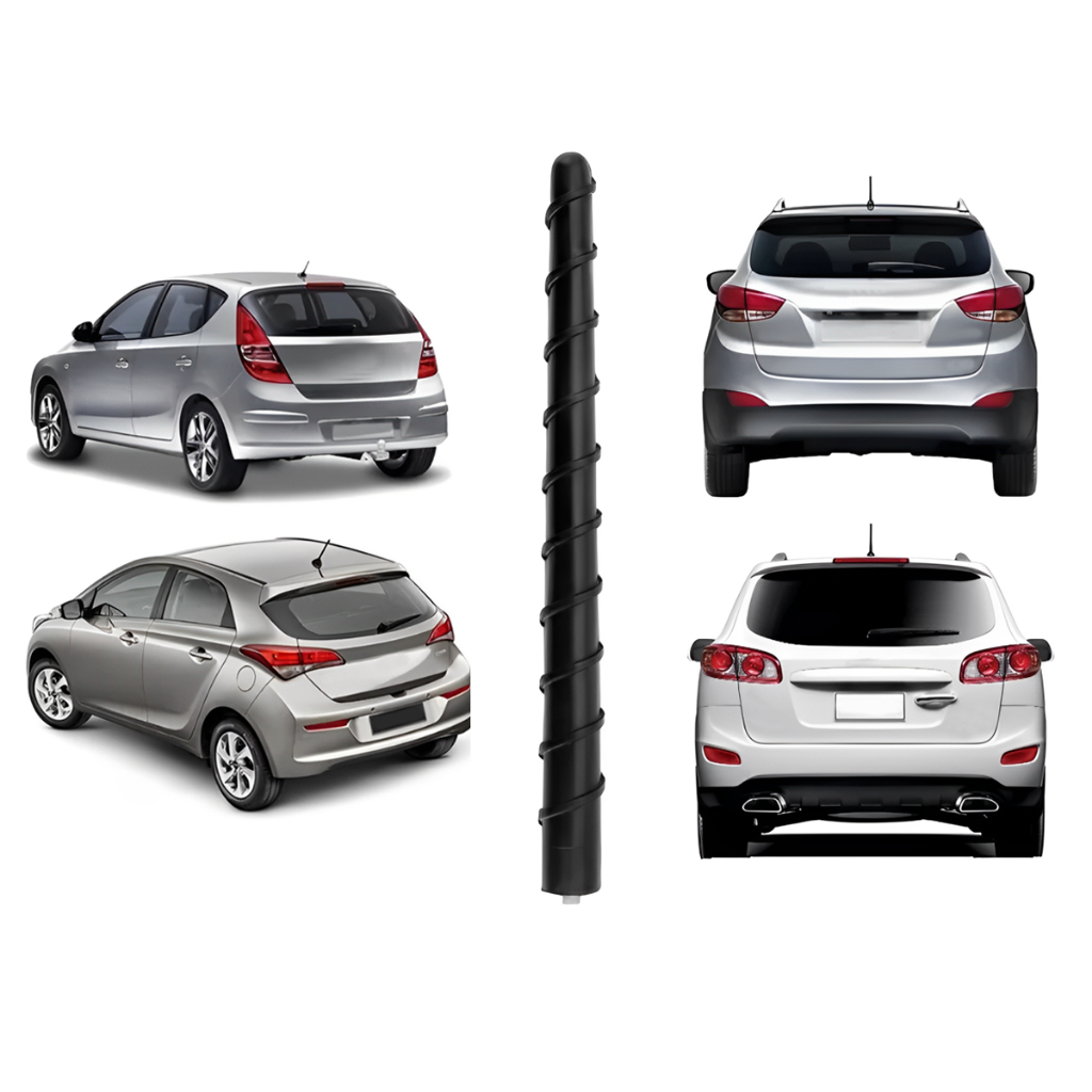 Haste Antena Teto Hyundai I30 Santa Fe Tucson Hb20 Ix35 em Oferta na Shopee