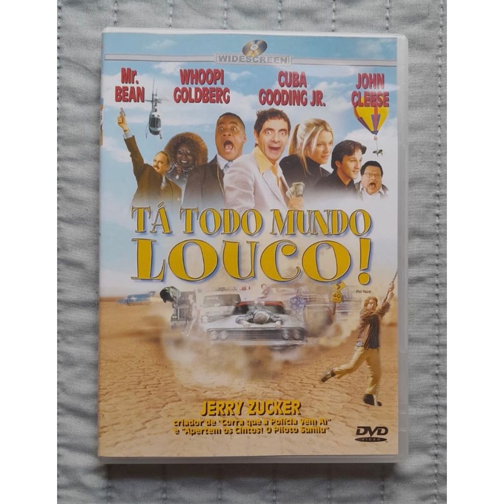 Dvd Ta Todo Mundo Louco Original