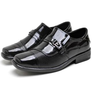 Sapato Social Menino Infantil Daminho Com Bico Quadrado em Oferta na Shopee