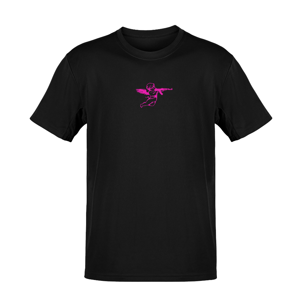 Camiseta Básica Anjo Cupido Ak-47 Angel Plus Size