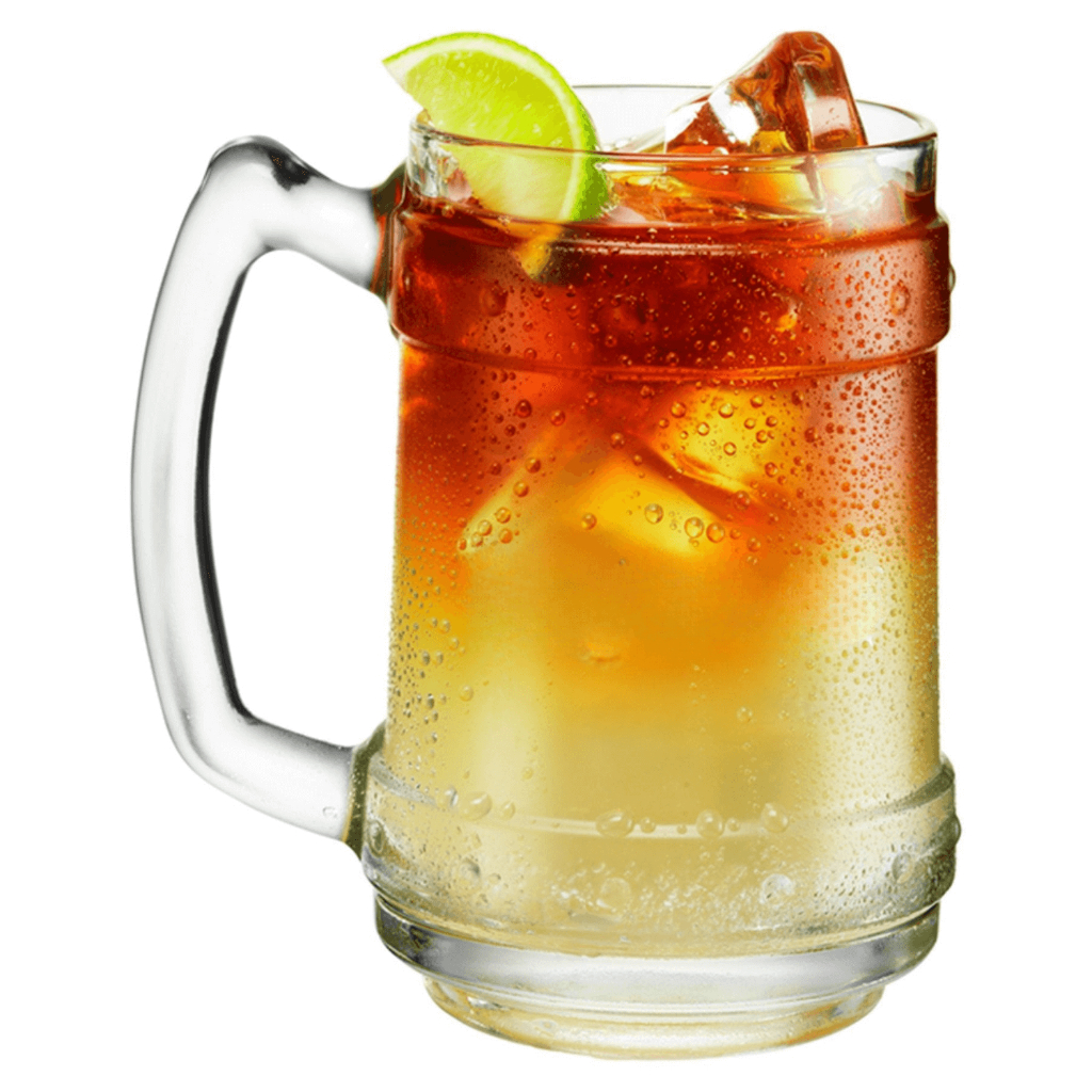 Caneca Chopp Cerveja Vidro Grosso Personalizada Capitan Morgan, Coquetéis, Rum,400ml