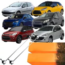 Par Bieleta Dianteira Citroen Aircoss C3 Picasso C4 Cactus DS3