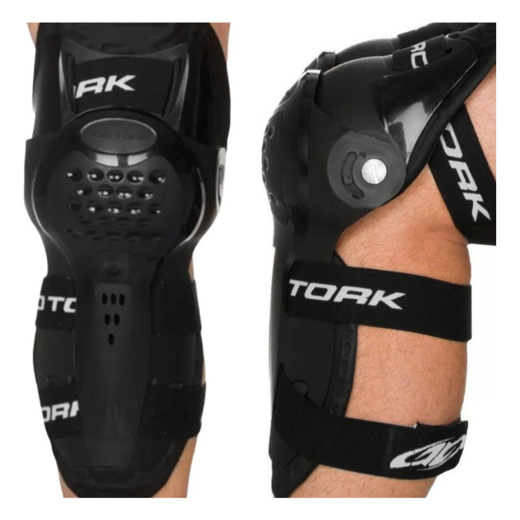 Joelheira Articulada Motocross Adulto Masculino Feminino Trilha Esporte Radical Pro Tork Knee Guard