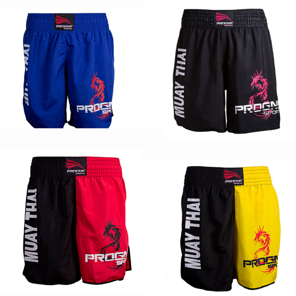 Shorts Muay Thai Masculino Luta Progne Tactel Varias Cores