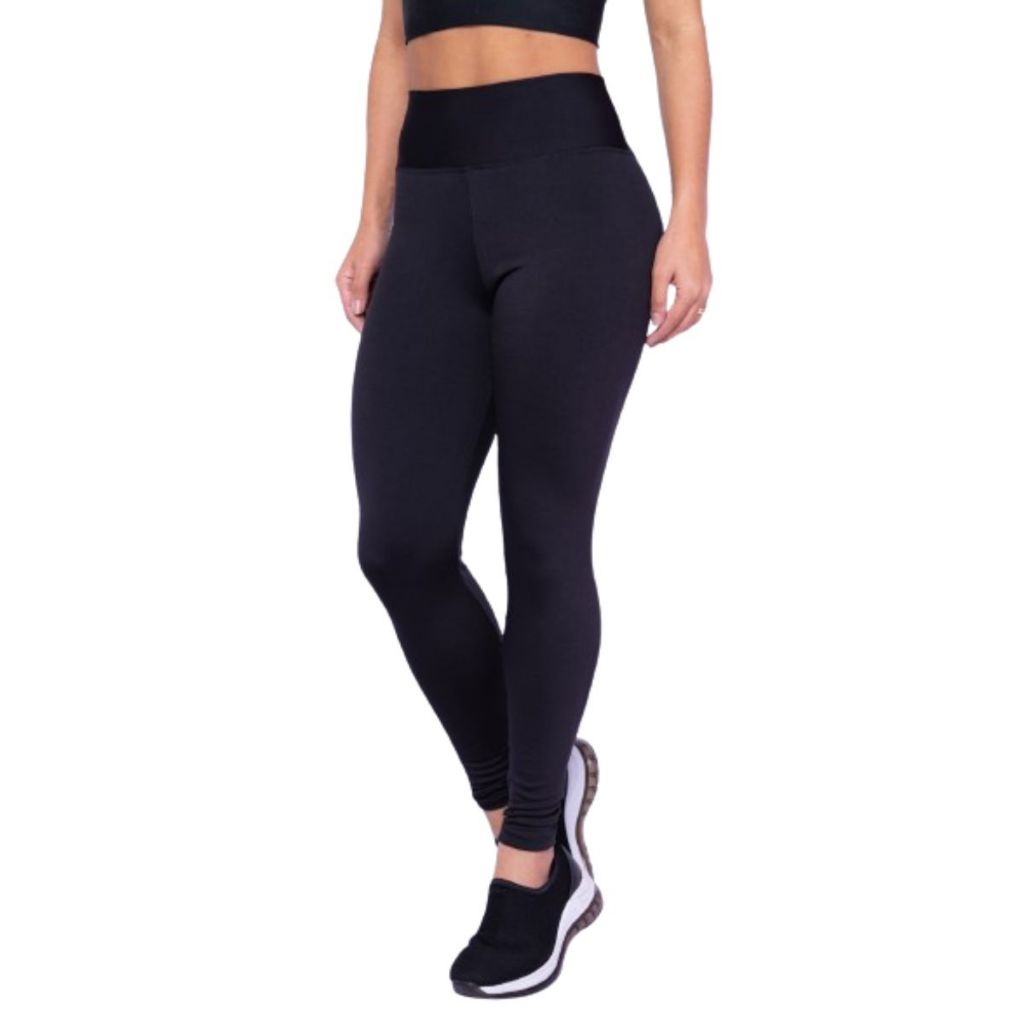 Calça Legging Feminina Suplex Academia Fitness e Caminhada Confortável