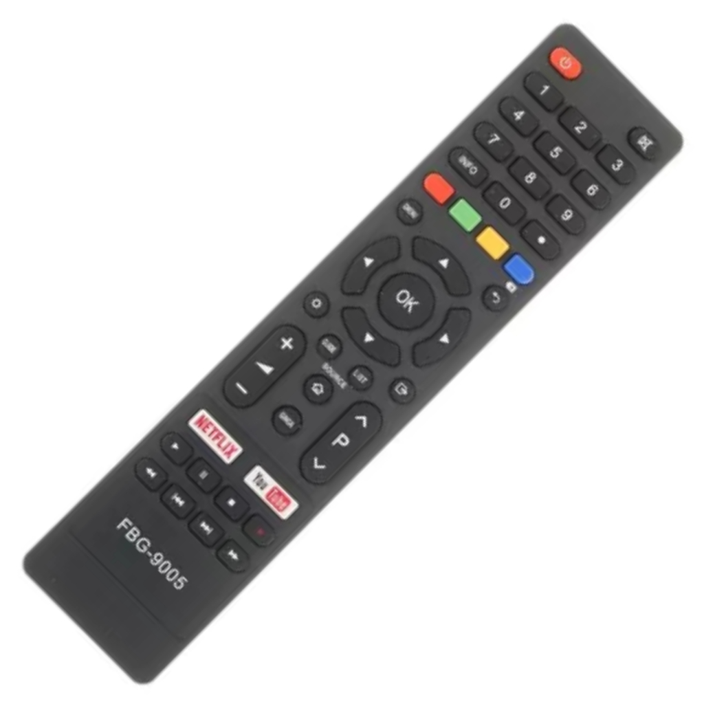 Controle Remoto Compativel com Tv Philco Britânia Smart com Tecla Netflix E YoutubeSKY-8089 FBG-9005
