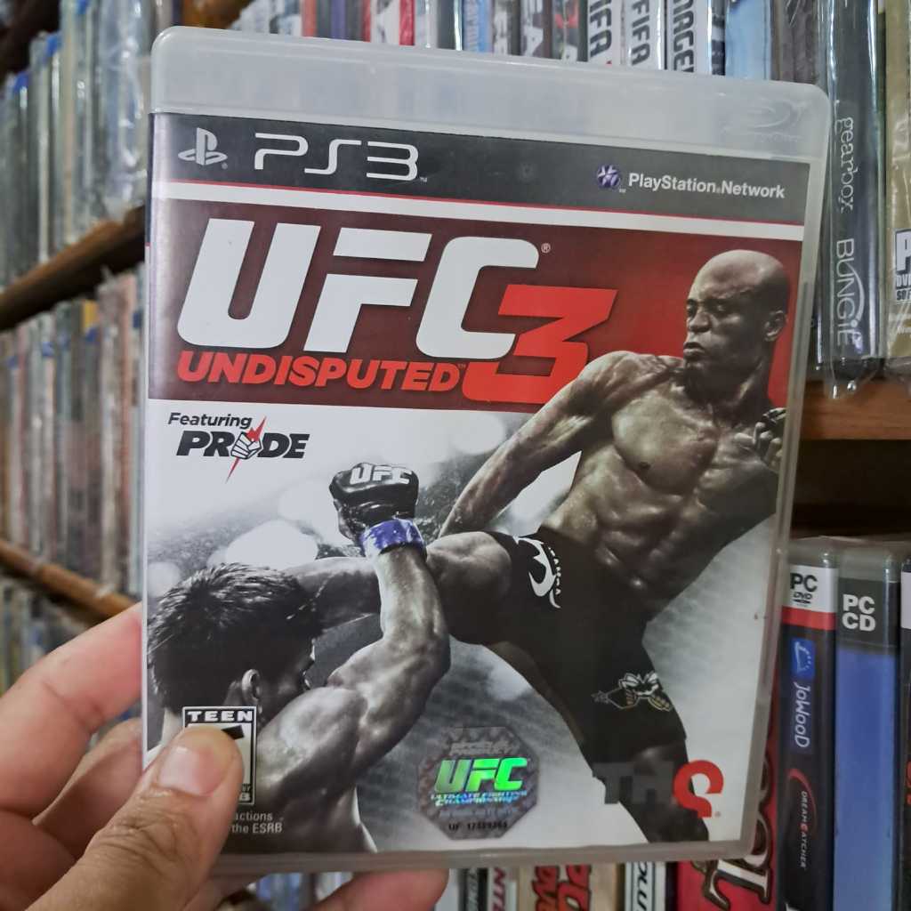 UFC 3 UNDISPUTED PS3. original usado