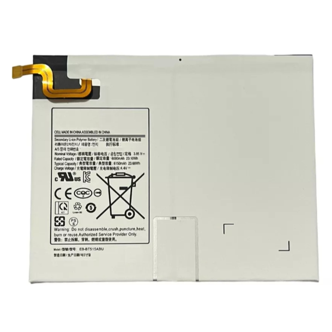 Ba-t  Compatível Gala- xy Tab A 10.1 T510 T510 T515 T517 em Oferta na Shopee