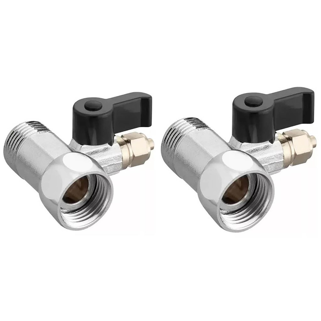 Kit 2 Adaptador/Conector Oxygen de Metal de 1/2" com saída de 1/4 em Oferta na Shopee
