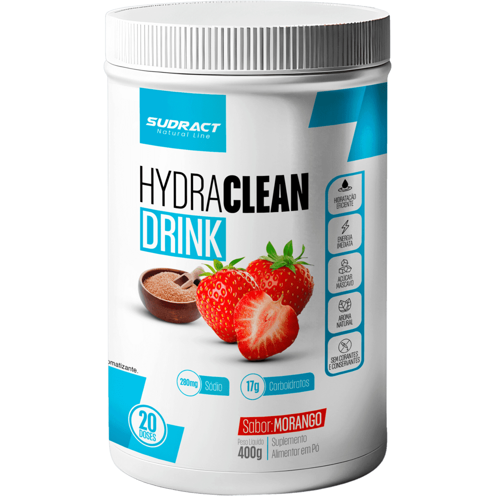Sudract Hydra Clean Drink Pote 400g Repositor de Sais Minerais