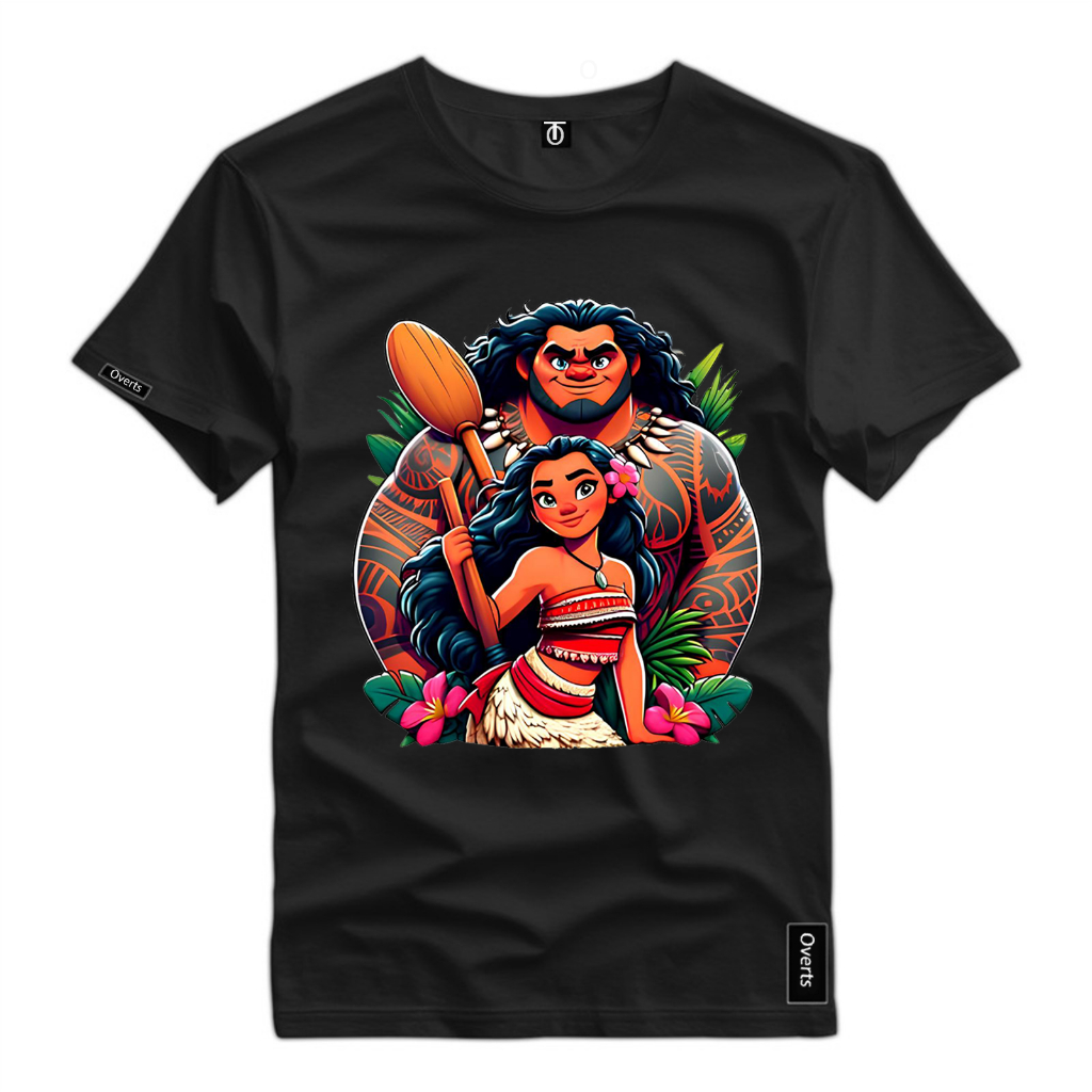Camiseta Camisa Unissex Moana Maue Filme Lançamento Estampa Dtf Ótima Qualidade Algodão Básica em Oferta na Shopee