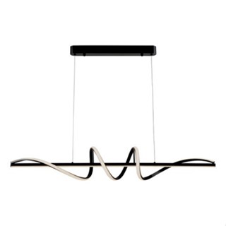 Pendente Led Preto 3 em 1 Espiral Moderno Bivolt 100x18 Nitrolux em Oferta na Shopee