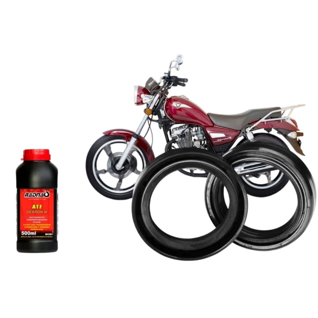 Retentor De Bengala + Oleo De Bengala Atf Chopper Road 150