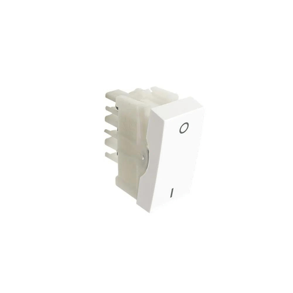 Módulo Interruptor Bipolar Simples 25A 250V Branco Inova Pro Alumbra