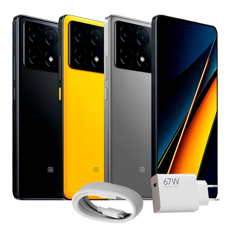 Poco X6 Pro 512GB / 256GB 5G Dual Sim Global NFC Original NFe Pronta Entrega