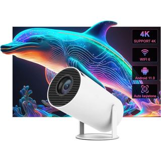 Projetor HY300 Original Portátil Smart Android 11 4K Ultra HD HDMI Wifi Bluetooth Alto Fa…