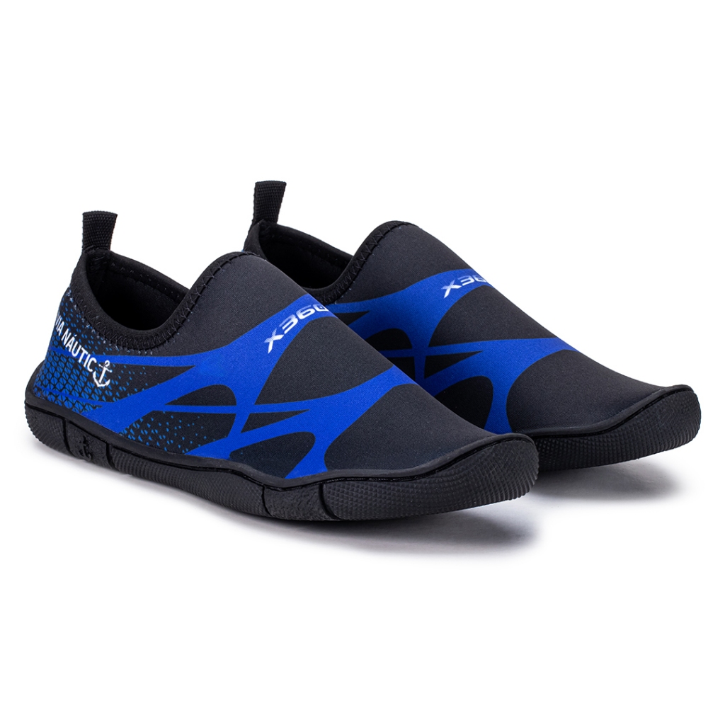 sapatilha para beach tennis, sapatilha nautica para pescaria, calçado em neoprene, varias cores