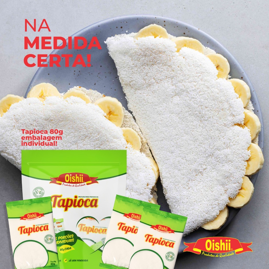 Tapioca Oishii - Pacote 1kg — imagem 2 de 2