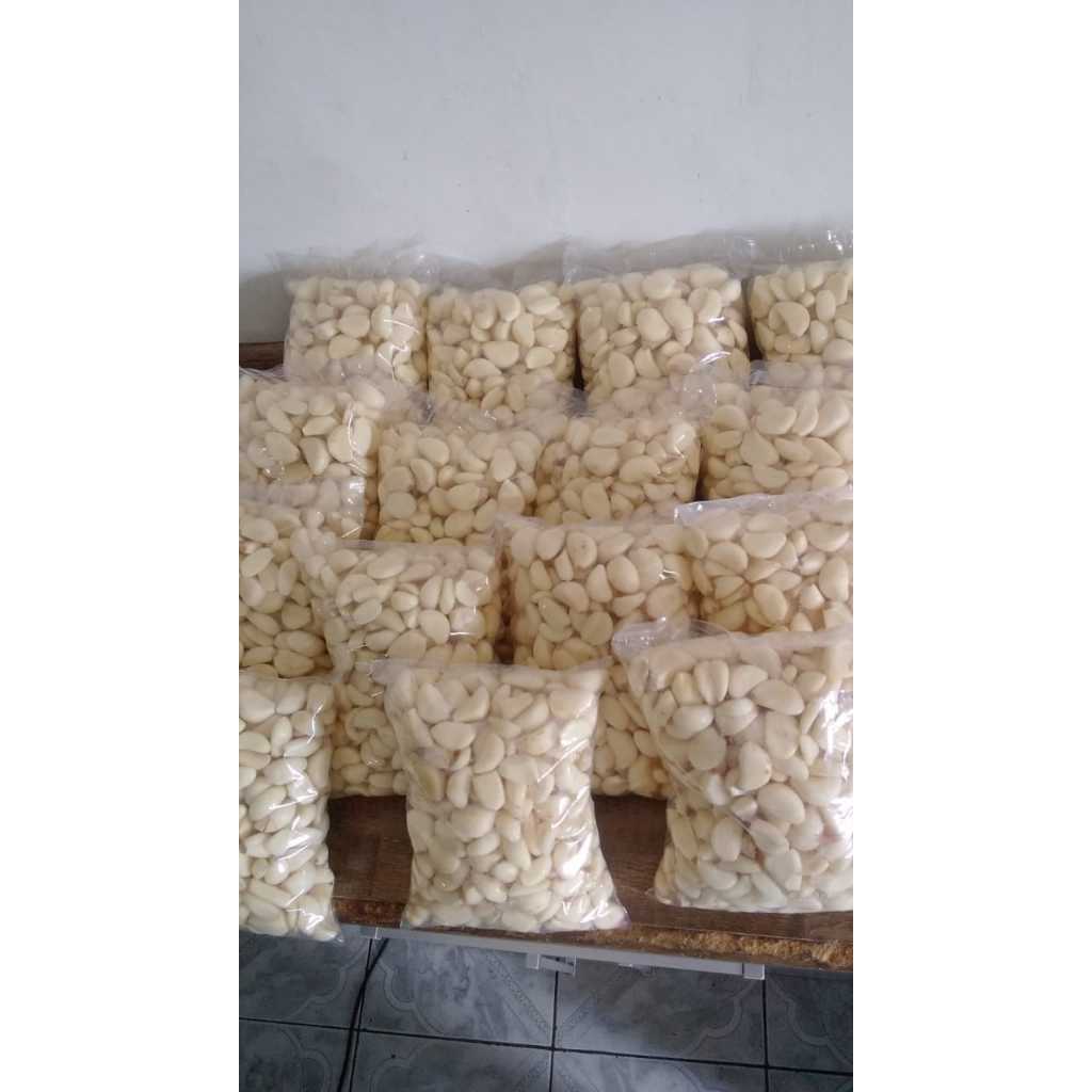 Alho descascado1 kilo ,tipo(roxo)selecionado em Oferta na Shopee
