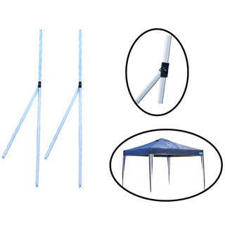 Peças Tenda Gazebo 2 Hastes Barra Teto Y Diagonal 110cm Praia Bel Mor