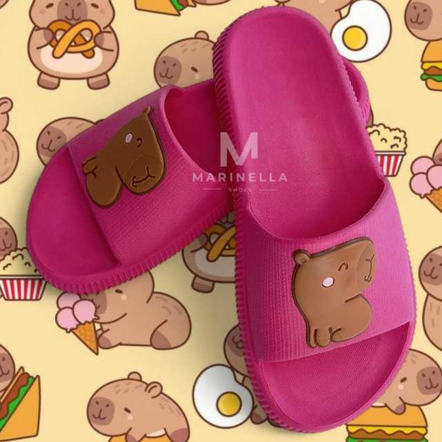 CHINELO CAPIVARA MODA SLIDE INFANTIL JUVENIL ADULTO CONFORTAVEL MODA em Oferta na Shopee