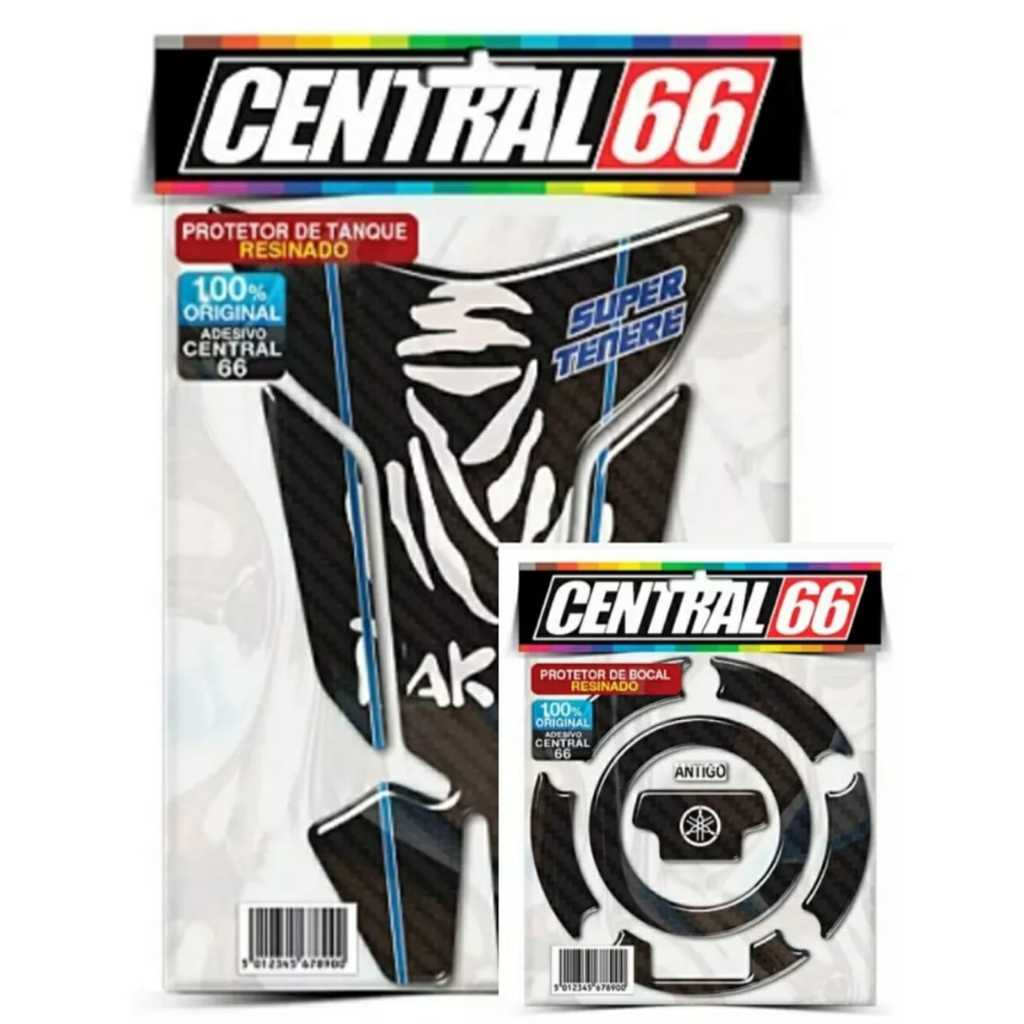 Protetor de Tanque e Bocal Yamaha Super Tenere Dakar Resinado