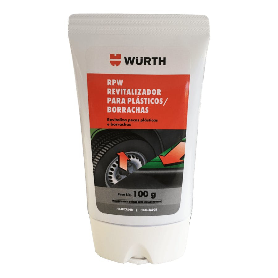 Restaurador Revitalizador Parachoque Capota Maritima Plásticos Borrachas Wurth 100g