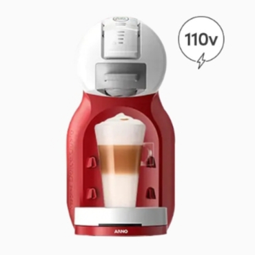 CAFETEIRA DOLCE GUSTO MINI ME AUTOMÁTICA NESCAFÉ MÁQUINA DE CAFÉ VERMELHA (110V)