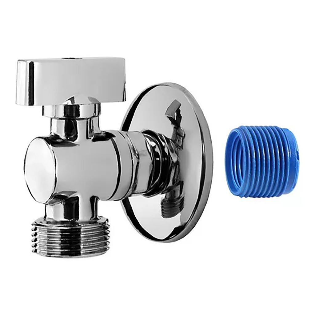 Torneira De Maquina De Lavar Abs Cromada 1/2" Blukit - Home & Living