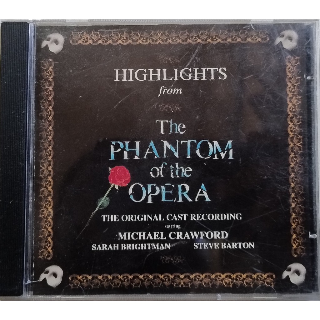 Cd Highlights from The Phantom of Opera Importado Otimo Estado