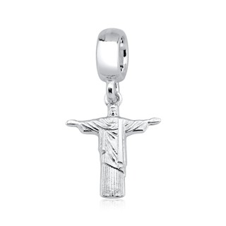 Berloque Cristo Redentor prata 925 em Oferta na Shopee