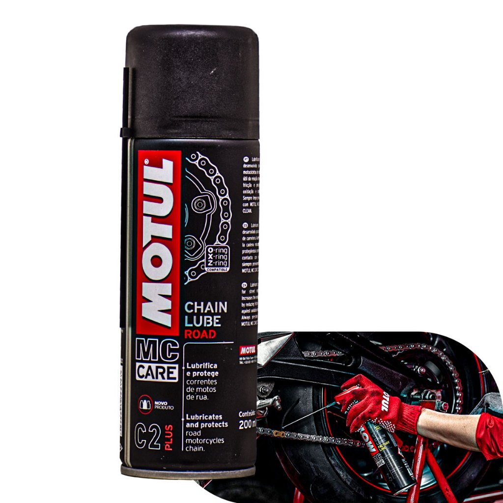 Motul C2 Chain Lube Lubrificante De Corrente Motocicletas em Oferta na Shopee