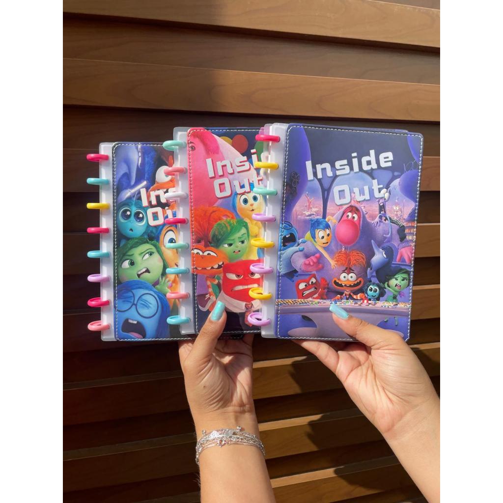 CADERNO INTELIGENTE PEQUENO DIVERTIDAMENTE / CADERNO DISCO/ PAPELARIA FOFA KAWAII / MATERIAL ESCOLAR